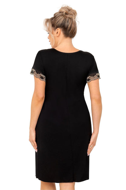Camisón Donna negro - vista de producto 2 en Secretelles