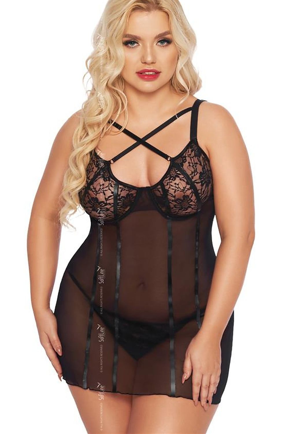 Sujetador SoftLine Collection negro 206917 - vista de producto 1 en Secretelles