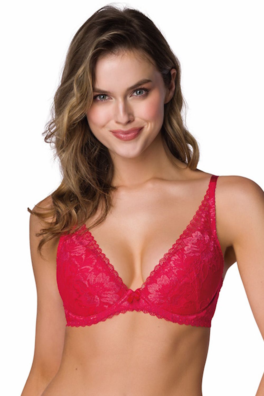 Sujetador Mat rojo 203966 - vista de producto 1 en Secretelles