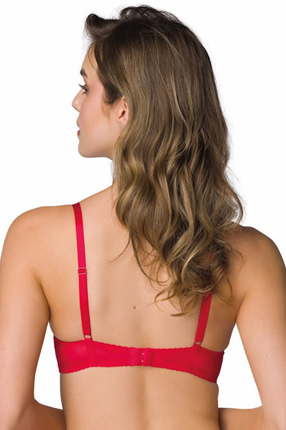 Sujetador Mat rojo 203969 - vista de producto 3 en Secretelles