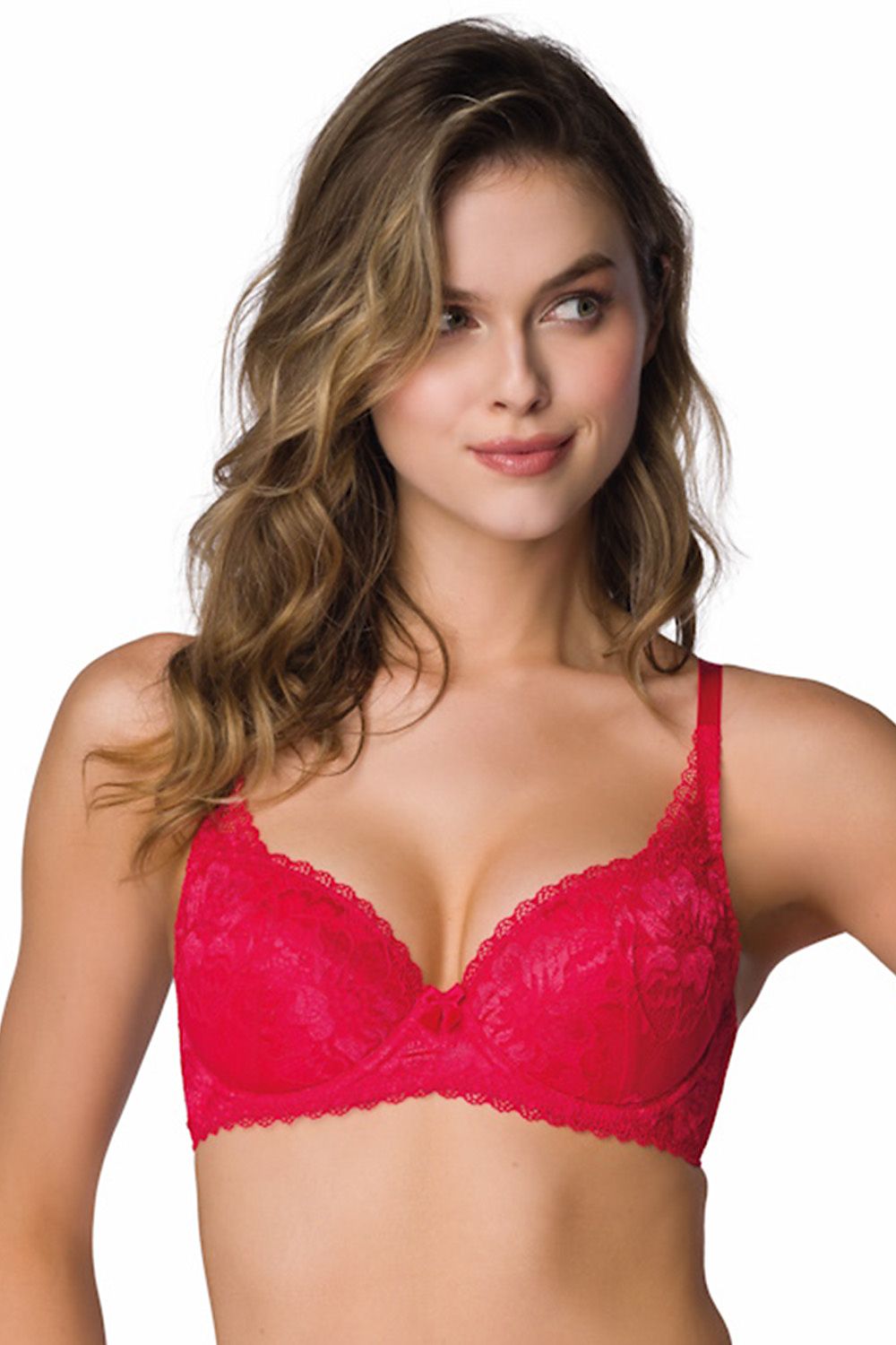 Sujetador Mat rojo 203969 - vista de producto 1 en Secretelles