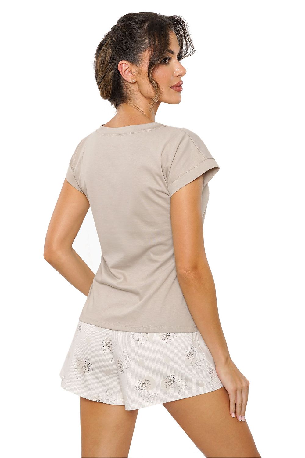 Pijama Donna beige 208755 - vista de producto 2 en Secretelles