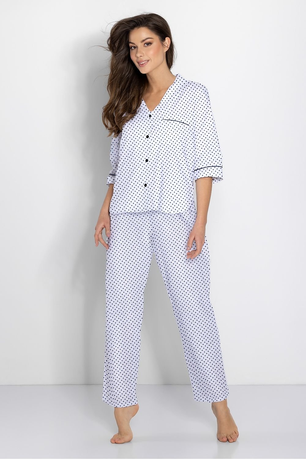 Pijama Momenti Per Me blanco 194510 - vista de producto 1 en Secretelles