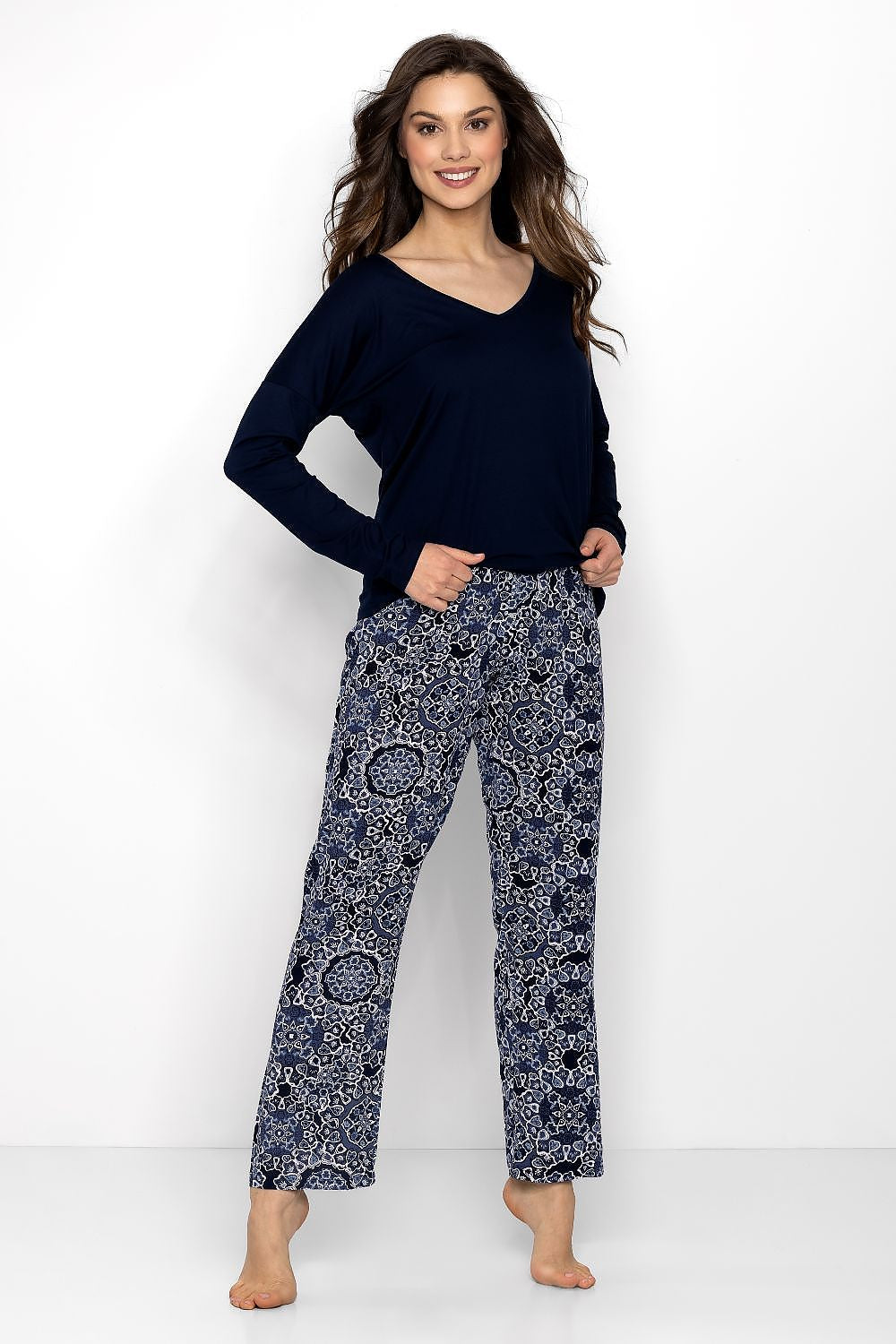 Pijama Momenti Per Me azul 199727 - vista de producto 1 en Secretelles