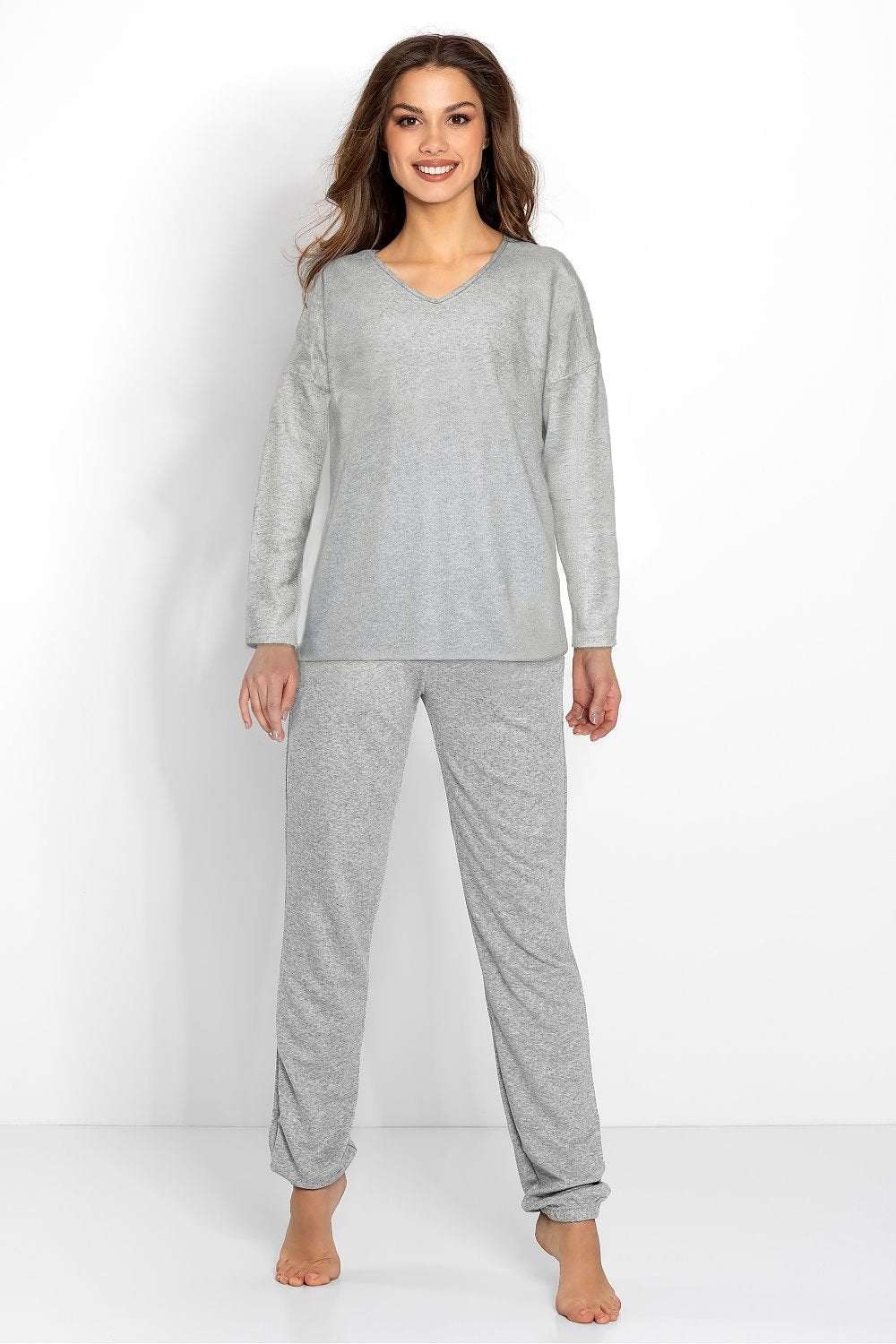 Pijama Momenti Per Me gris 205980 - vista de producto 1 en Secretelles