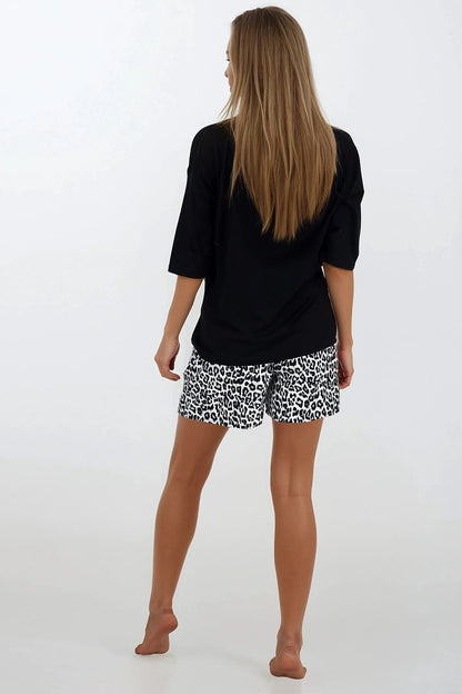Pijama Momenti Per Me negro 217123 - vista de producto 2 en Secretelles