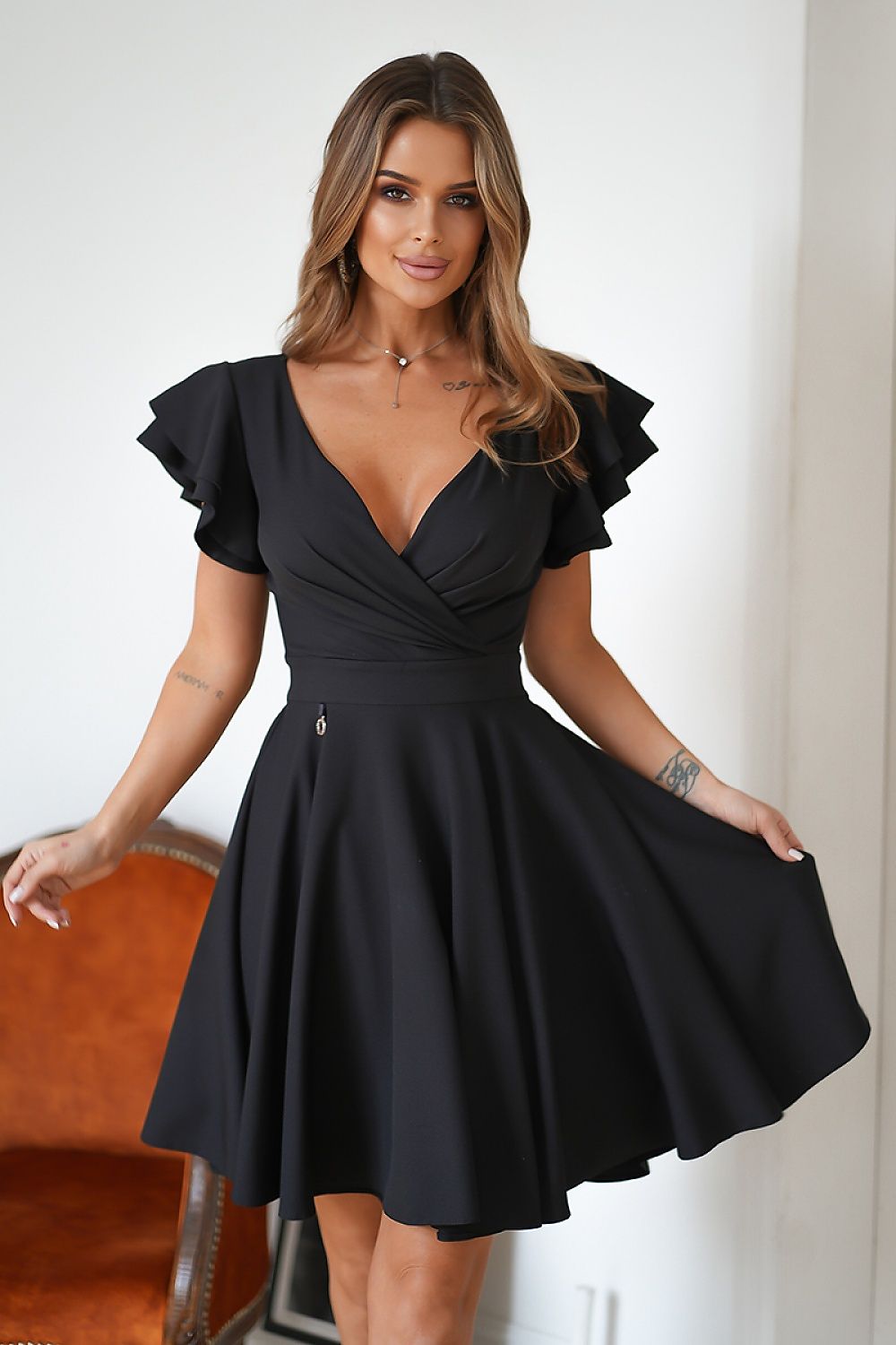 Vestido Bicotone - vista de producto 18 en Secretelles