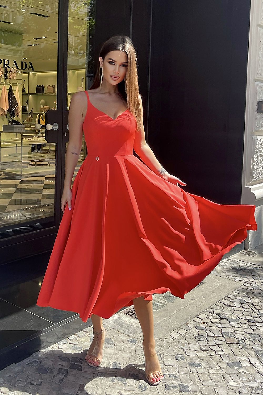 Vestido Bicotone - vista de producto 2 en Secretelles
