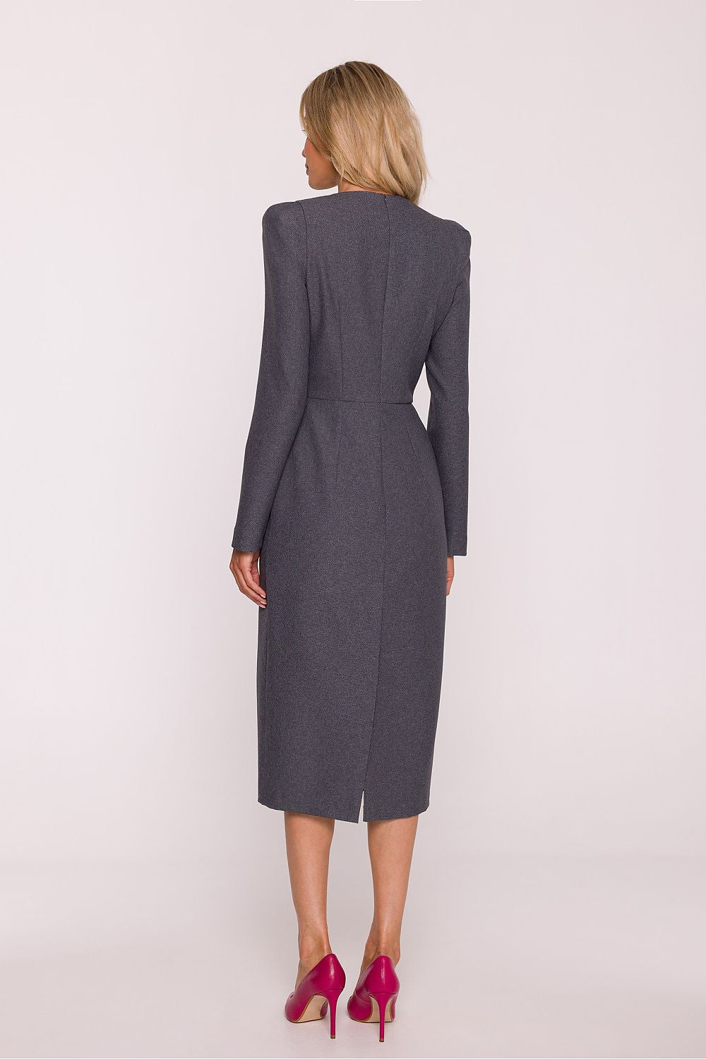 Vestido Stylove gris 217286 - vista de producto 2 en Secretelles