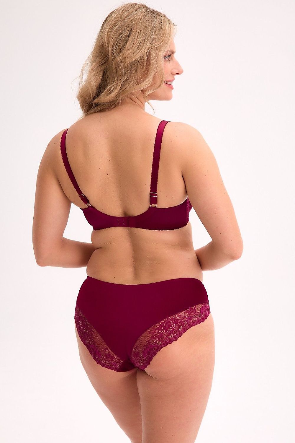 Sujetador Gaia rojo 221774 - vista de producto 2 en Secretelles