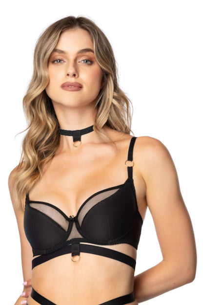 Sujetador Mat negro 219282 - vista de producto 3 en Secretelles