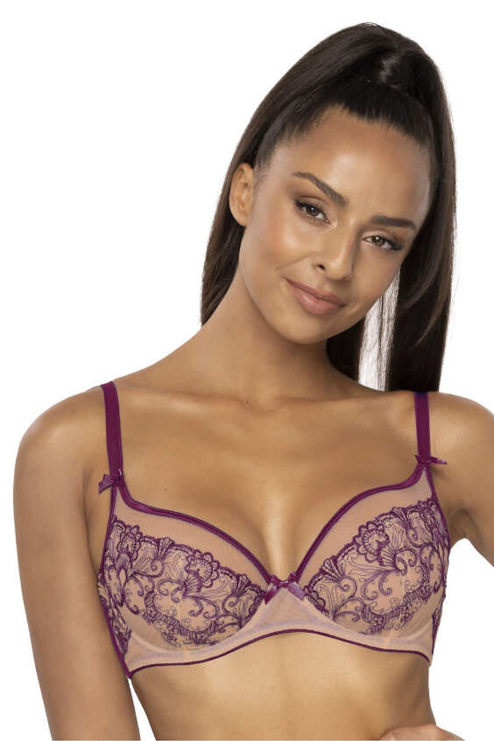 Sujetador Mat violeta 203977 - vista de producto 1 en Secretelles