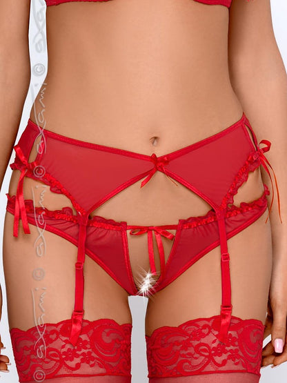 Vestido Axami rojo - vista de producto 2 en Secretelles