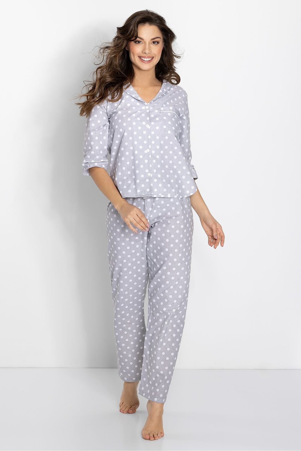 Pijama Momenti Per Me gris 193640 - vista de producto 1 en Secretelles